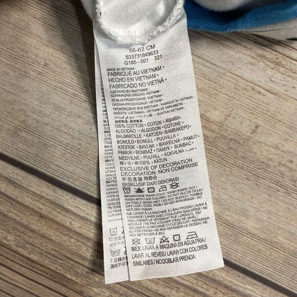 Nike Footie Coverall Bodysuit Zipper Long Sleeve, 3 Months - Picture 4 of 5